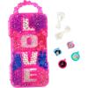 imageBarbie Crystal Jewelry Set  Sparkling Creations for Kids Jewelry Making Kit Bracelets Necklaces and More Ages 3 and Up