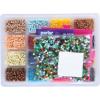 imagePerler 8057199 Mattel Barbie Fused Bead Deluxe Activity Kit 9 Unique Patterns Multicolor 4011 PiecesDisney Princess