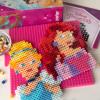 imagePerler 8057199 Mattel Barbie Fused Bead Deluxe Activity Kit 9 Unique Patterns Multicolor 4011 PiecesDisney Princess Mini