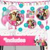 imageUnique Barbie Party Decorations  Serves 16 Guests  Officially Licensed  Barbie Birthday Decorations  Barbie Birthday Party Supplies  Barbie Balloons Banner Tablecover Plates Napkins Button