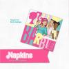imageUnique Barbie Plates and Napkins Party Supplies for 16  Officially Licensed  Barbie Birthday Party Decorations