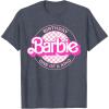 imageBarbie  Barbie Birthday Classic  One of a Kind TShirtHeather Blue