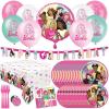 imageUnique Barbie Party Decorations  Serves 16 Guests  Officially Licensed  Barbie Birthday Decorations  Barbie Birthday Party Supplies  Barbie Balloons Banner Tablecover Plates Napkins Button
