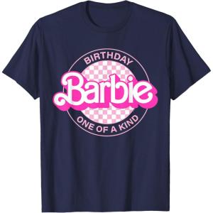 imageBarbie  Barbie Birthday Classic  One of a Kind TShirtNavy Blue