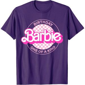 imageBarbie  Barbie Birthday Classic  One of a Kind TShirtPurple