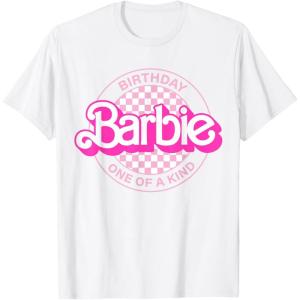imageBarbie  Barbie Birthday Classic  One of a Kind TShirtWhite
