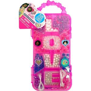 imageBarbie Crystal Jewelry Set  Sparkling Creations for Kids Jewelry Making Kit Bracelets Necklaces and More Ages 3 and Up