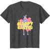 imageBarbie  Happy Easter TShirtDark Heather Grey