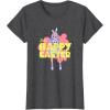 imageBarbie  Happy Easter TShirtDark Heather Grey