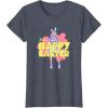 imageBarbie  Happy Easter TShirtHeather Blue