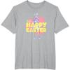 imageBarbie  Happy Easter TShirtHeather Grey