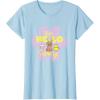 imageBarbie  Hello Spring Flower TShirtBaby Blue