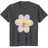 imageBarbie  Hello Spring Flower TShirtDark Heather Grey