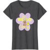 imageBarbie  Hello Spring Flower TShirtDark Heather Grey
