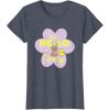 imageBarbie  Hello Spring Flower TShirtHeather Blue