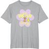 imageBarbie  Hello Spring Flower TShirtHeather Grey
