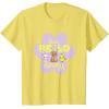 imageBarbie  Hello Spring Flower TShirtLemon Yellow