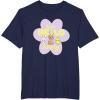 imageBarbie  Hello Spring Flower TShirtNavy Blue