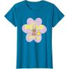 imageBarbie  Hello Spring Flower TShirtSapphire Blue
