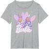 imageBarbie  Hoppy Easter TShirtHeather Grey
