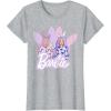 imageBarbie  Hoppy Easter TShirtHeather Grey