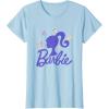 imageBarbie  Spring Has Sprung Silhouette and Logo TShirtBaby Blue