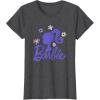 imageBarbie  Spring Has Sprung Silhouette and Logo TShirtDark Heather Grey
