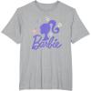 imageBarbie  Spring Has Sprung Silhouette and Logo TShirtHeather Grey