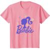 imageBarbie  Spring Has Sprung Silhouette and Logo TShirtPink