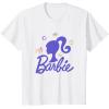 imageBarbie  Spring Has Sprung Silhouette and Logo TShirtWhite