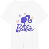 imageBarbie  Spring Has Sprung Silhouette and Logo TShirtWhite