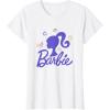 imageBarbie  Spring Has Sprung Silhouette and Logo TShirtWhite