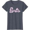 imageBarbie  Spring Logo TShirtHeather Blue