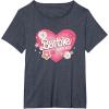 imageBarbie Heart Happy Days TShirtHeather Blue