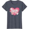 imageBarbie Heart Happy Days TShirtHeather Blue