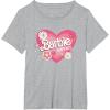 imageBarbie Heart Happy Days TShirtHeather Grey