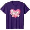 imageBarbie Heart Happy Days TShirtPurple