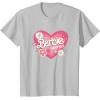 imageBarbie Heart Happy Days TShirtSilver Grey