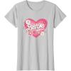 imageBarbie Heart Happy Days TShirtSilver Grey