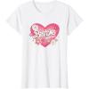 imageBarbie Heart Happy Days TShirtWhite