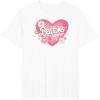 imageBarbie Heart Happy Days TShirtWhite