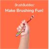 imageBrush Buddies Barbie Manual Soft Bristled Toothbrush for Kids MultiColored ampamp Fun Toddler Toothbrush AntiSlip Grip Handle Kids Travel Toothbrush 3 Pack1 Count Pack of 1