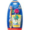 imageBrush Buddies Barbie Manual Soft Bristled Toothbrush for Kids MultiColored ampamp Fun Toddler Toothbrush AntiSlip Grip Handle Kids Travel Toothbrush 3 Pack1 Count Pack of 1