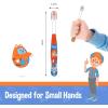 imageBrush Buddies Barbie Manual Soft Bristled Toothbrush for Kids MultiColored ampamp Fun Toddler Toothbrush AntiSlip Grip Handle Kids Travel Toothbrush 3 Pack1 Count Pack of 6