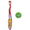 imageBrush Buddies Barbie Manual Soft Bristled Toothbrush for Kids MultiColored ampamp Fun Toddler Toothbrush AntiSlip Grip Handle Kids Travel Toothbrush 3 Pack2 Count Pack of 1
