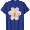 imageBarbie  Hello Spring Flower TShirtRoyal Blue