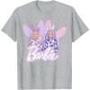 imageBarbie  Hoppy Easter TShirtHeather Grey