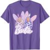 imageBarbie  Hoppy Easter TShirtPurple Heather