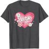 imageBarbie Heart Happy Days TShirtDark Heather Grey