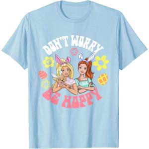 imageBarbie  Dont Worry be Hoppy TShirtBaby Blue